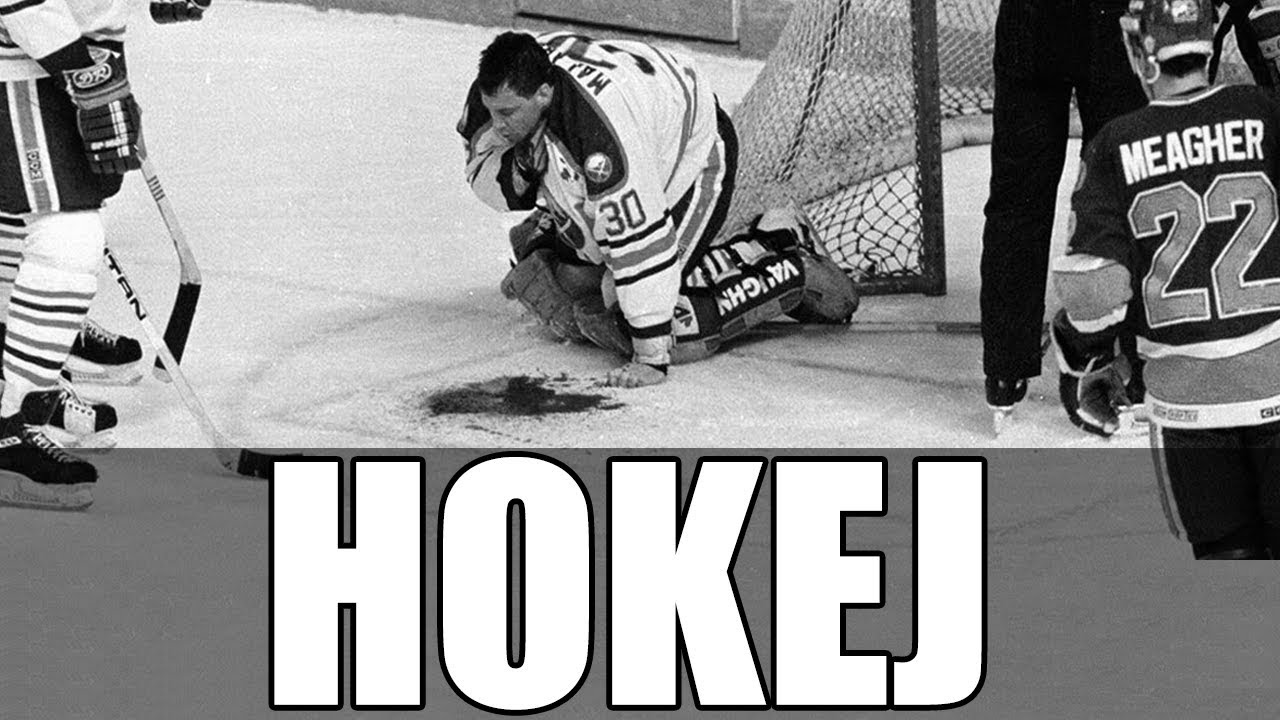 Przecięta żyła szyjna na lodzie