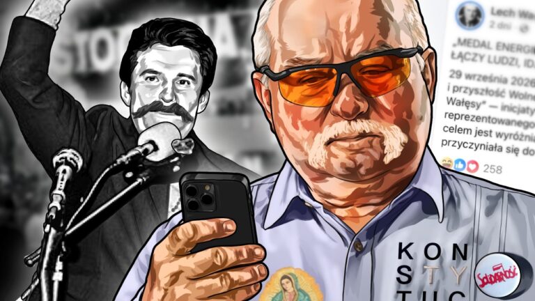 Kompletny upadek Lecha Wałęsy.
